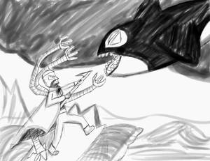 Doc Ock vs Orca In the Arctic