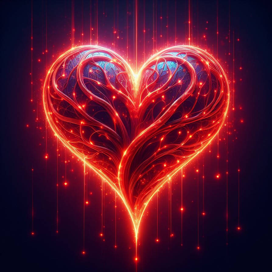 Redc Heart Red Heart by SitWithMeNtheDark on DeviantArt