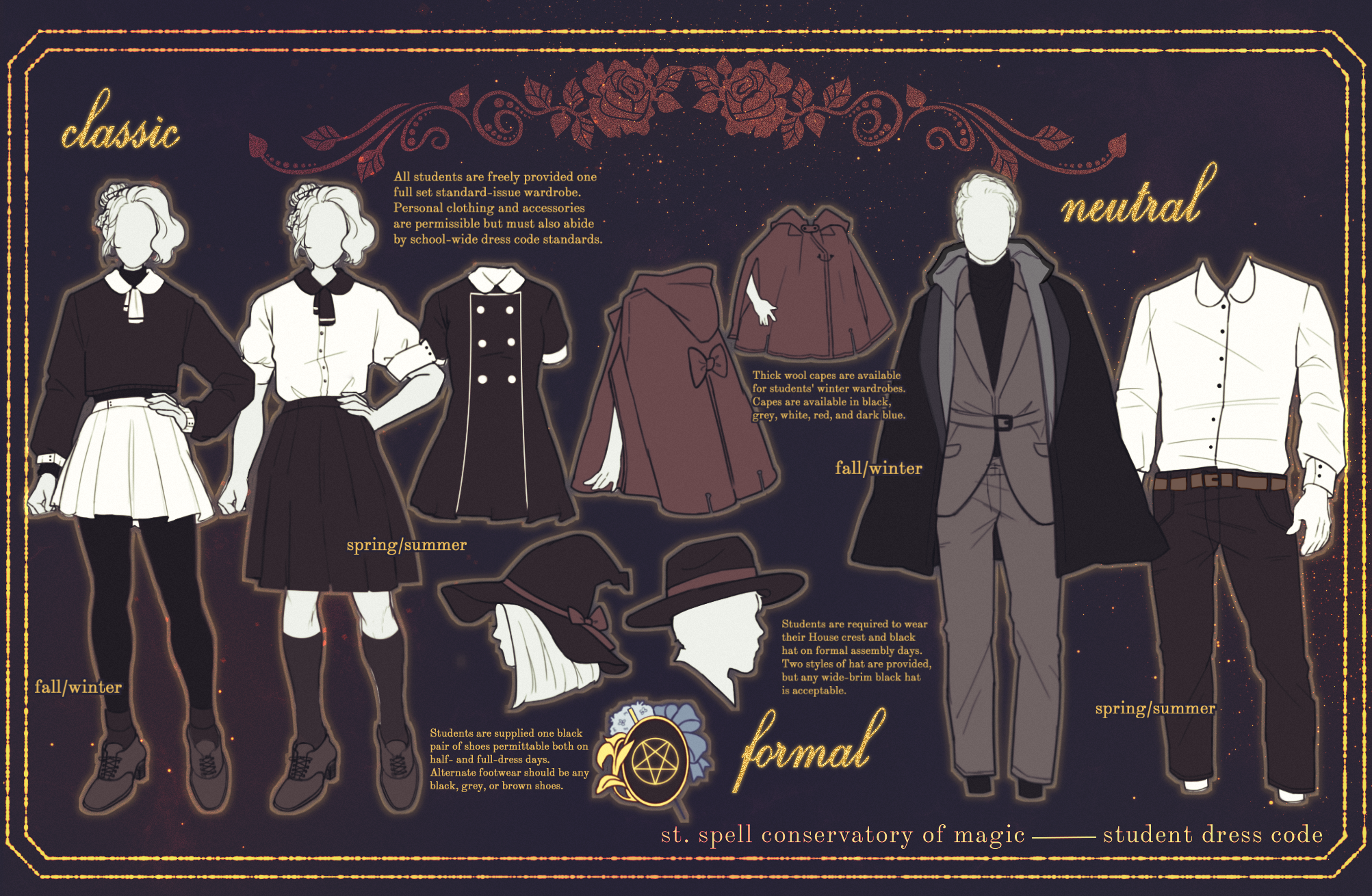 st. spell student dress code by bennabun on DeviantArt