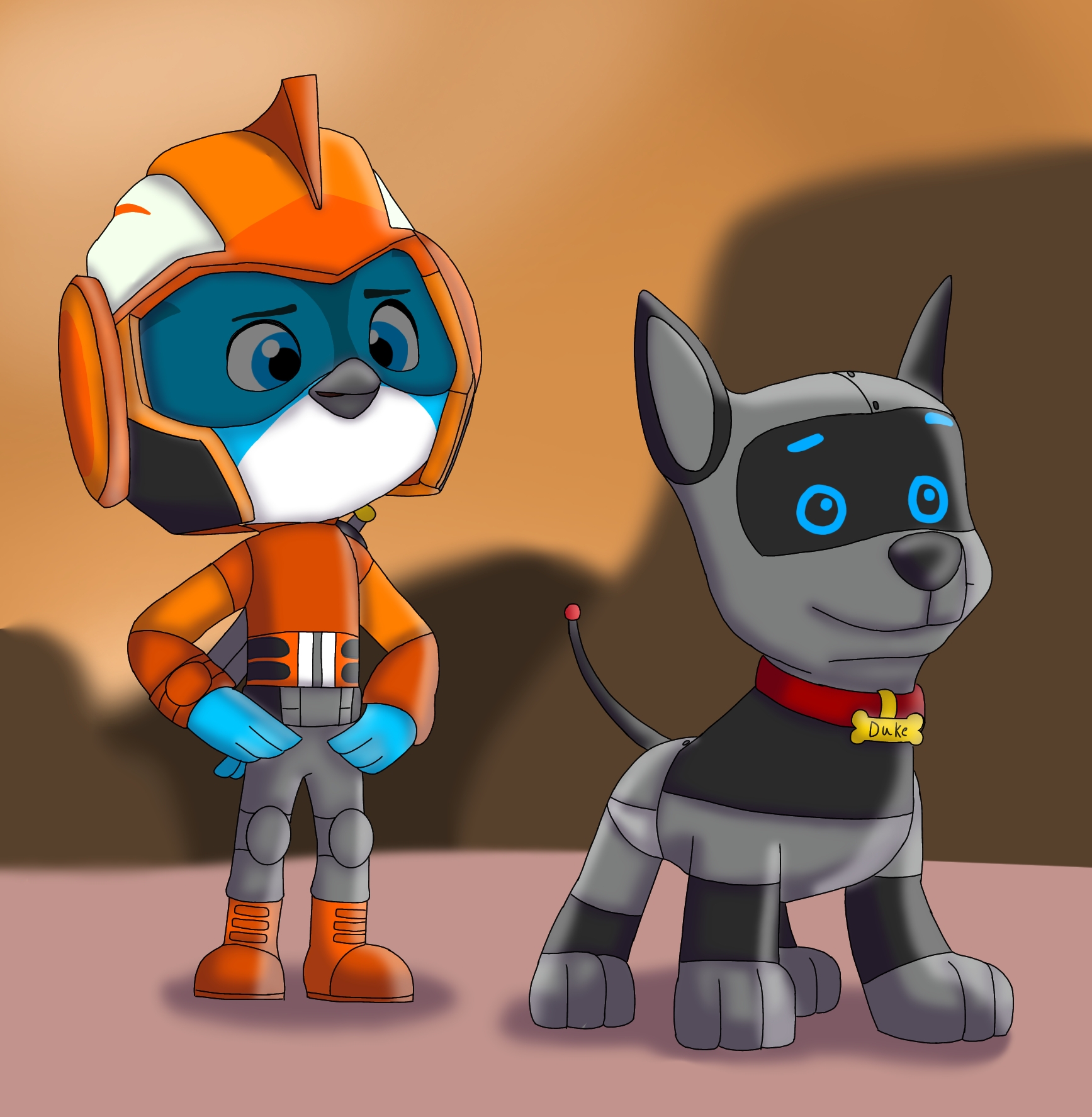 Top wing - Swift and Duke version 2 by PennyTw78 on DeviantArt
