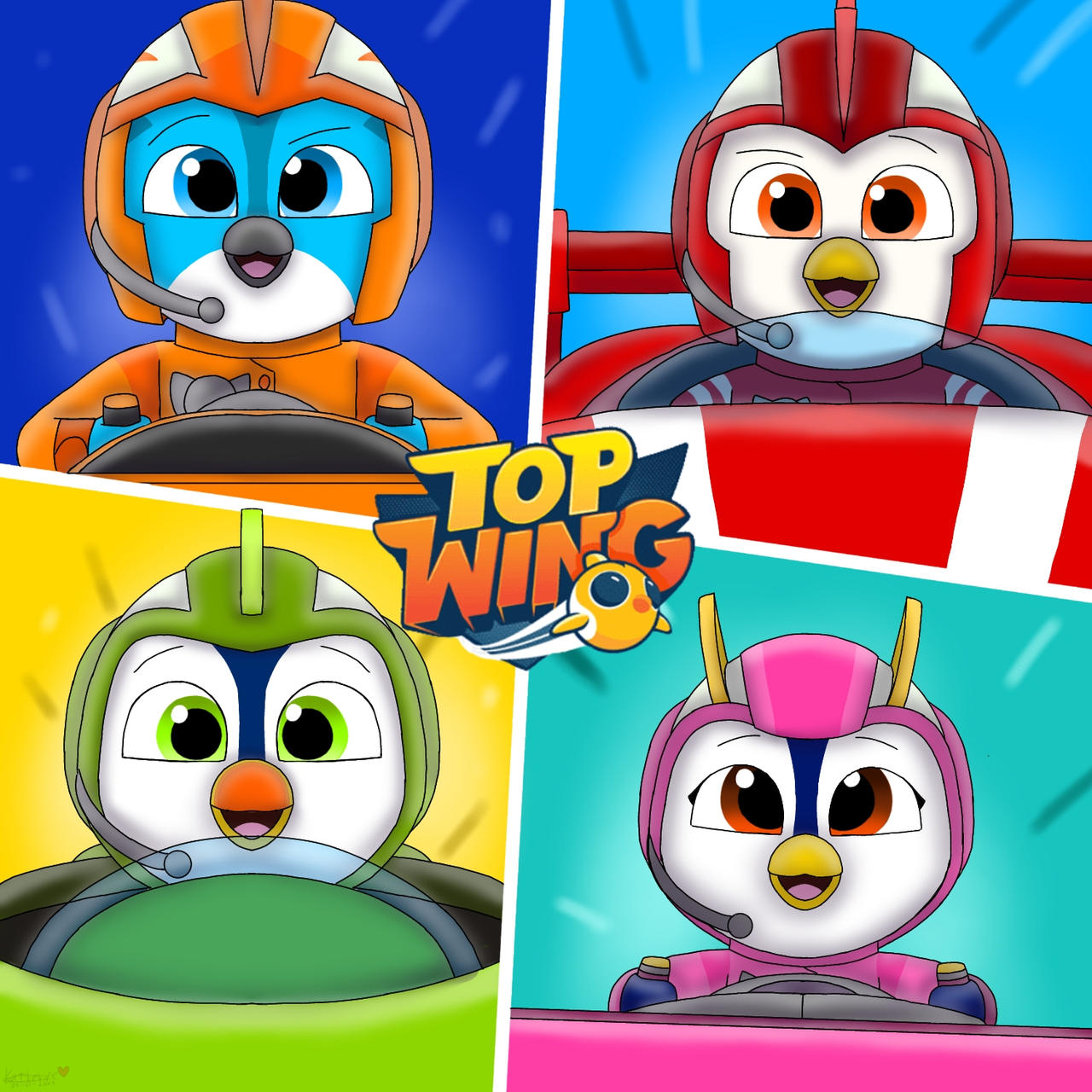 Top wing fanart by PennyTw78 on DeviantArt