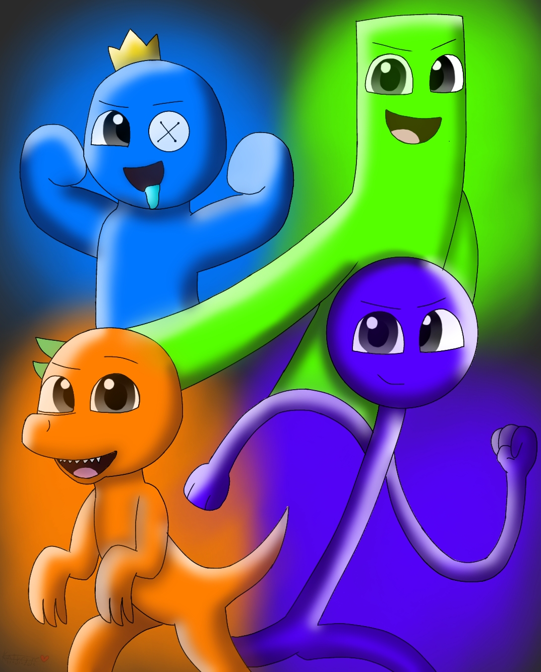 Rainbow friends fanart by PennyTw78 on DeviantArt