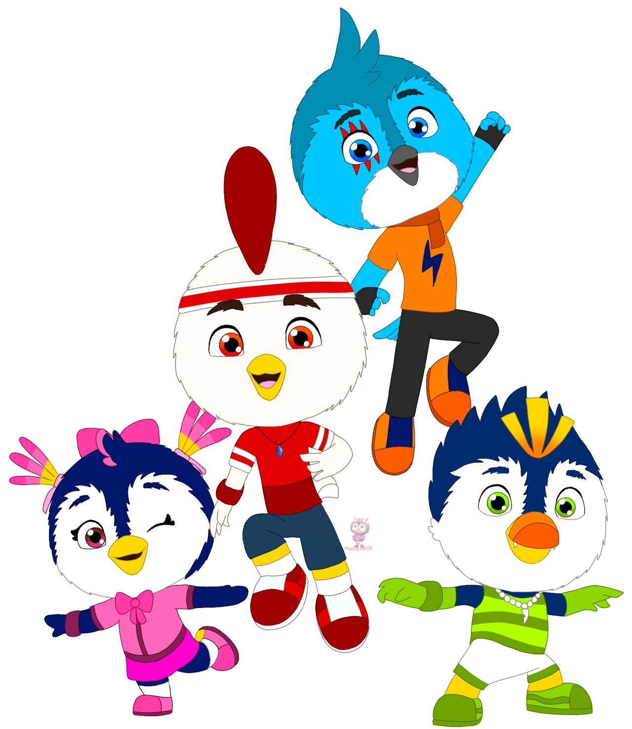 Top Wing Purple Character at Michael Dittmer blog