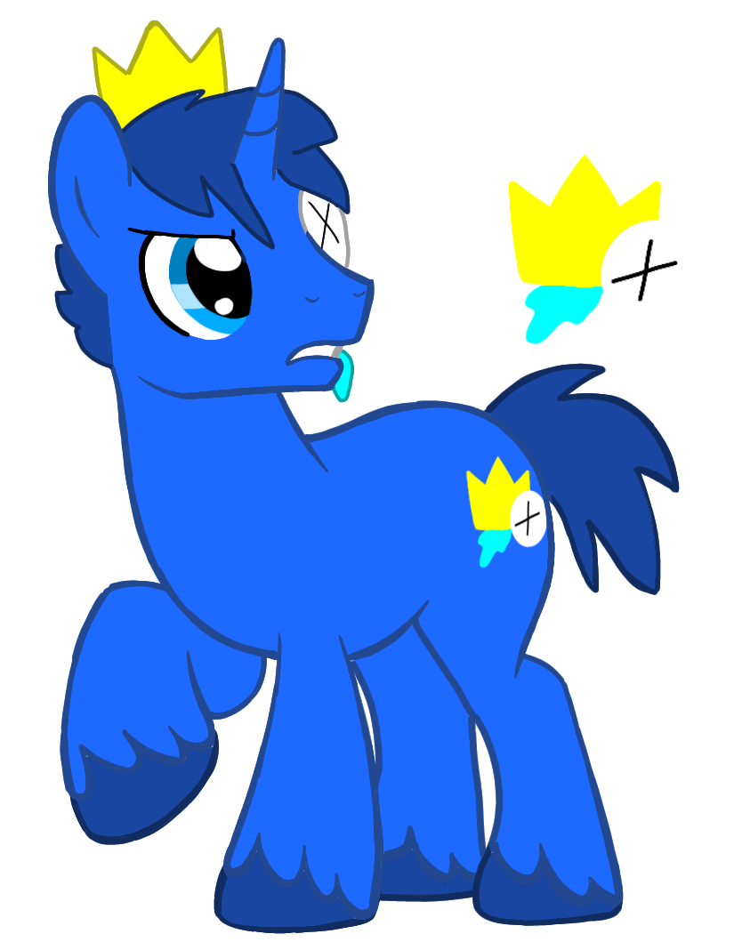 RF x MLP: Blue the unicorn by PennyTw78 on DeviantArt
