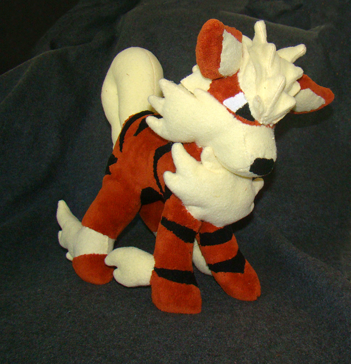 Arcanine Plush July 2012