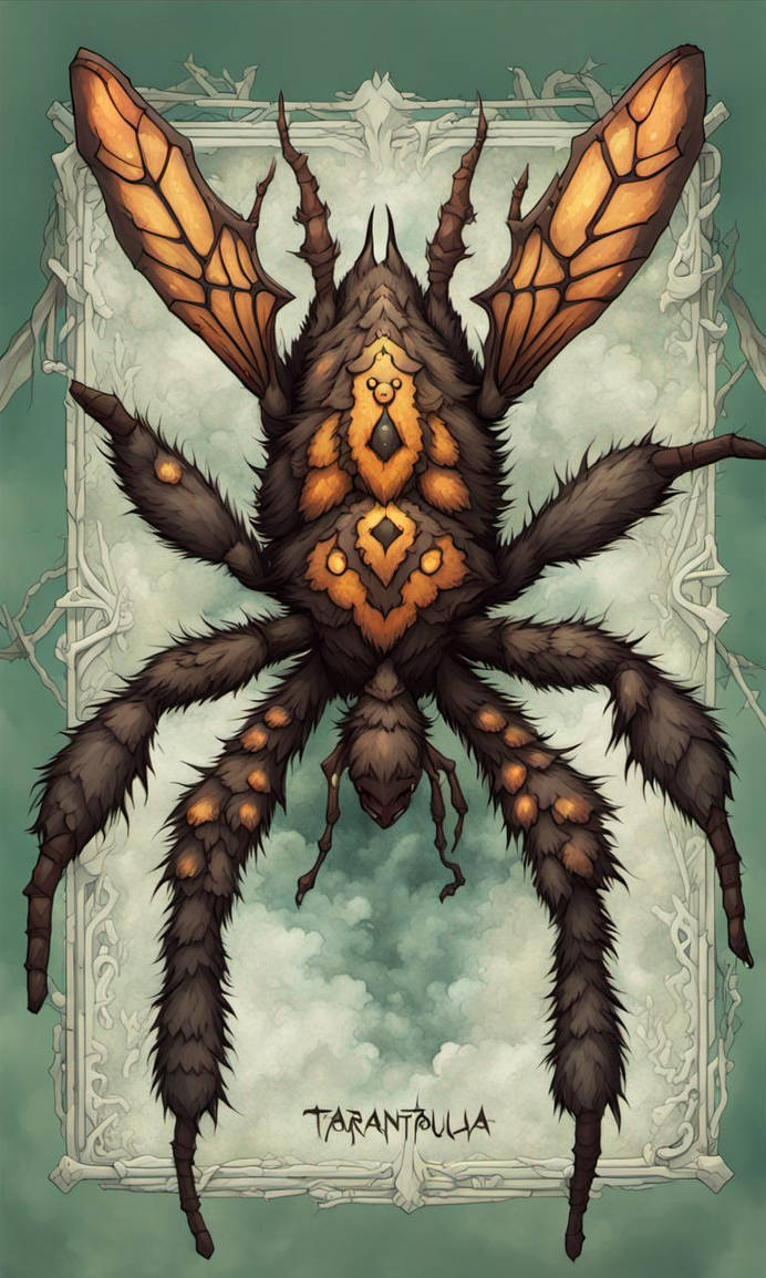 Tarantula Moth by lorealiehawthorne on DeviantArt