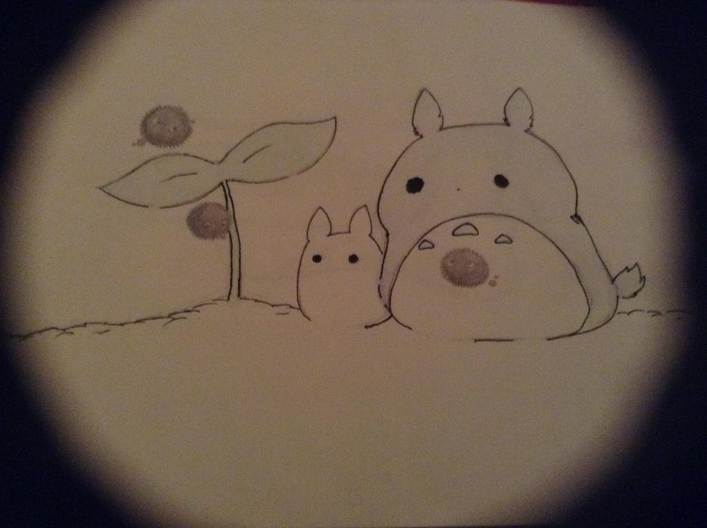 Studio Ghibli My Neighbor Totoro Chibi And Chu By Tooky25 On Deviantart