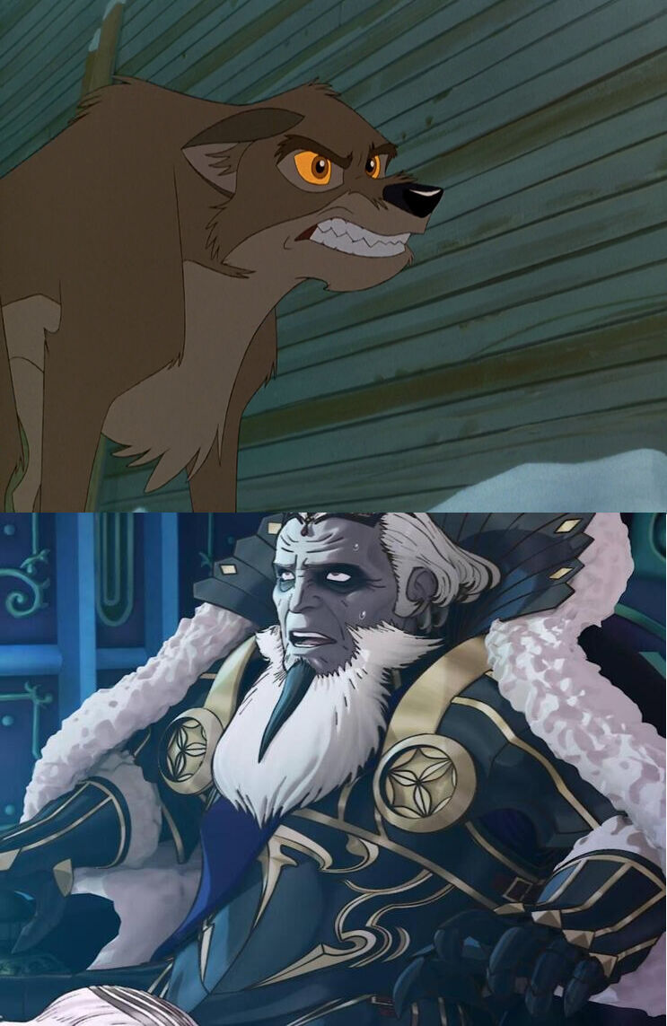 Garon Deviantart Balto is Furious with King Garon by Baltofan95 on DeviantArt