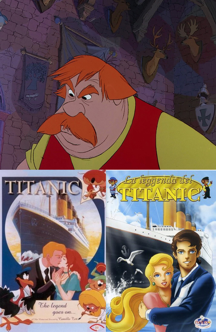 Ector is annoyed by Two Titanic Animated films by Baltofan95 on DeviantArt