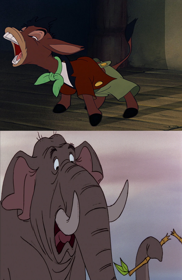 Hathi is scared of the Donkey Transformation scene by Baltofan95 on DeviantArt Hathi is scared of the Donkey Transformation scene by Baltofan95 on DeviantArt