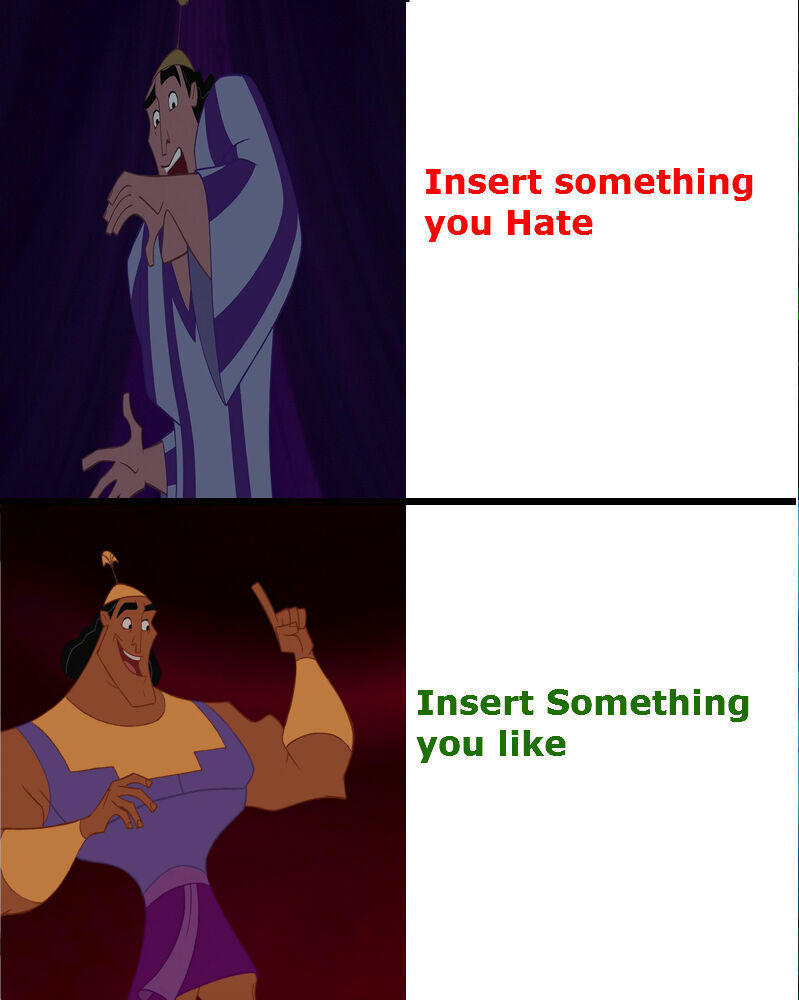 Drake Meme (Kronk Style) Template by Baltofan95 on DeviantArt