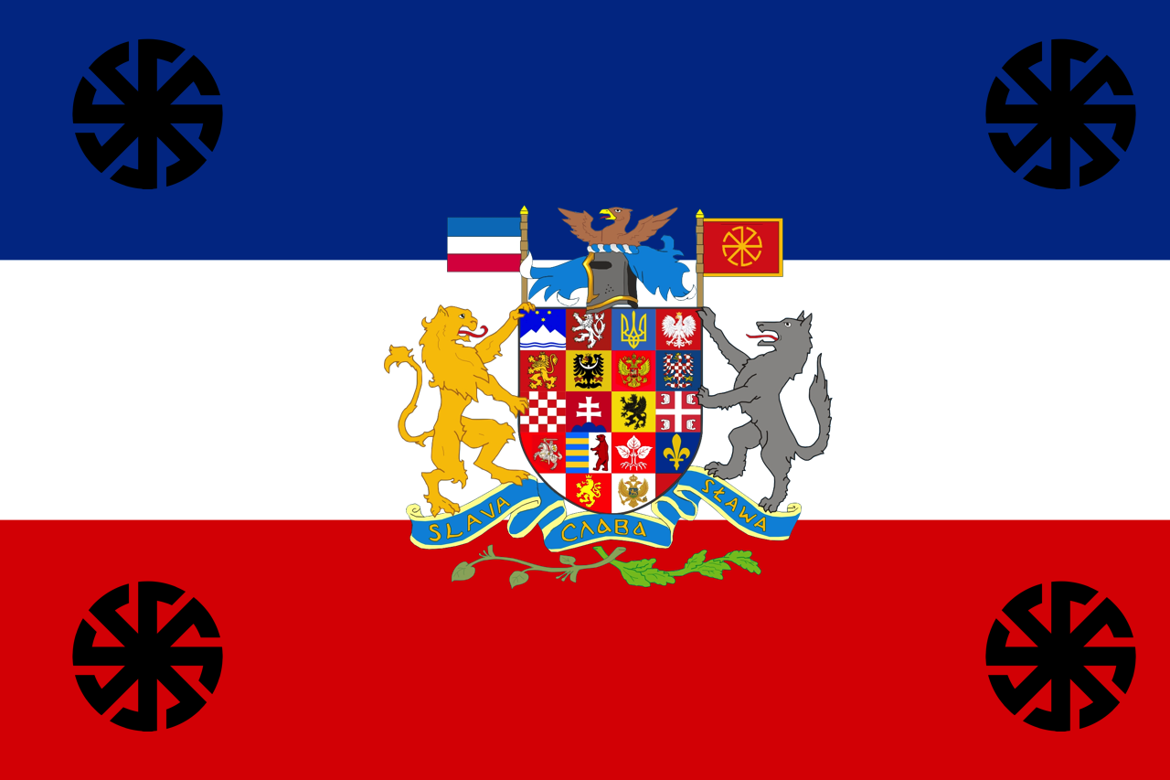 Slavic Tri Color Flag of the Slavic Union by Baltofan95 on DeviantArt