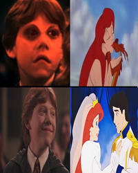 Ron Weasley prefers Eric x Ariel