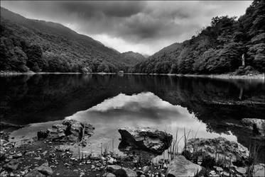 Lake in the heart of Montenegr