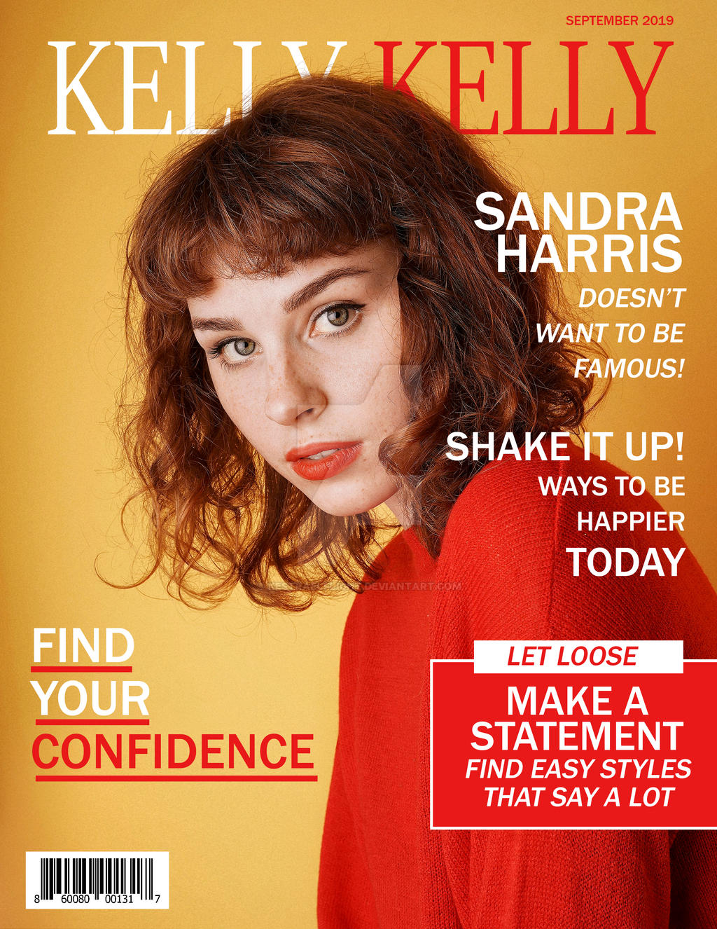 Kelly Kelly Magazine Cover by kestraelflight on DeviantArt