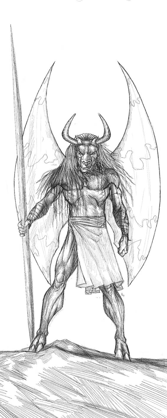 Minos...reference artwork concept.. by Brendanmockridge71 on DeviantArt