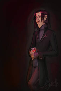 Snape in a bar...