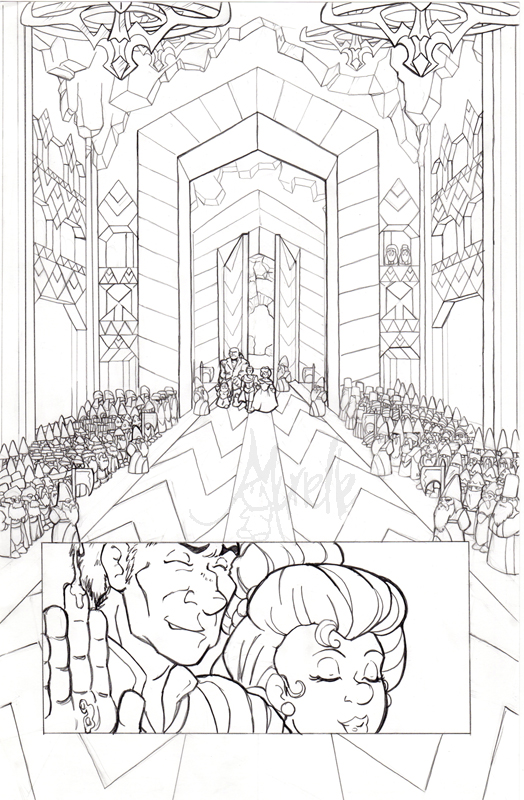 The Fifth Elephant page i pencils