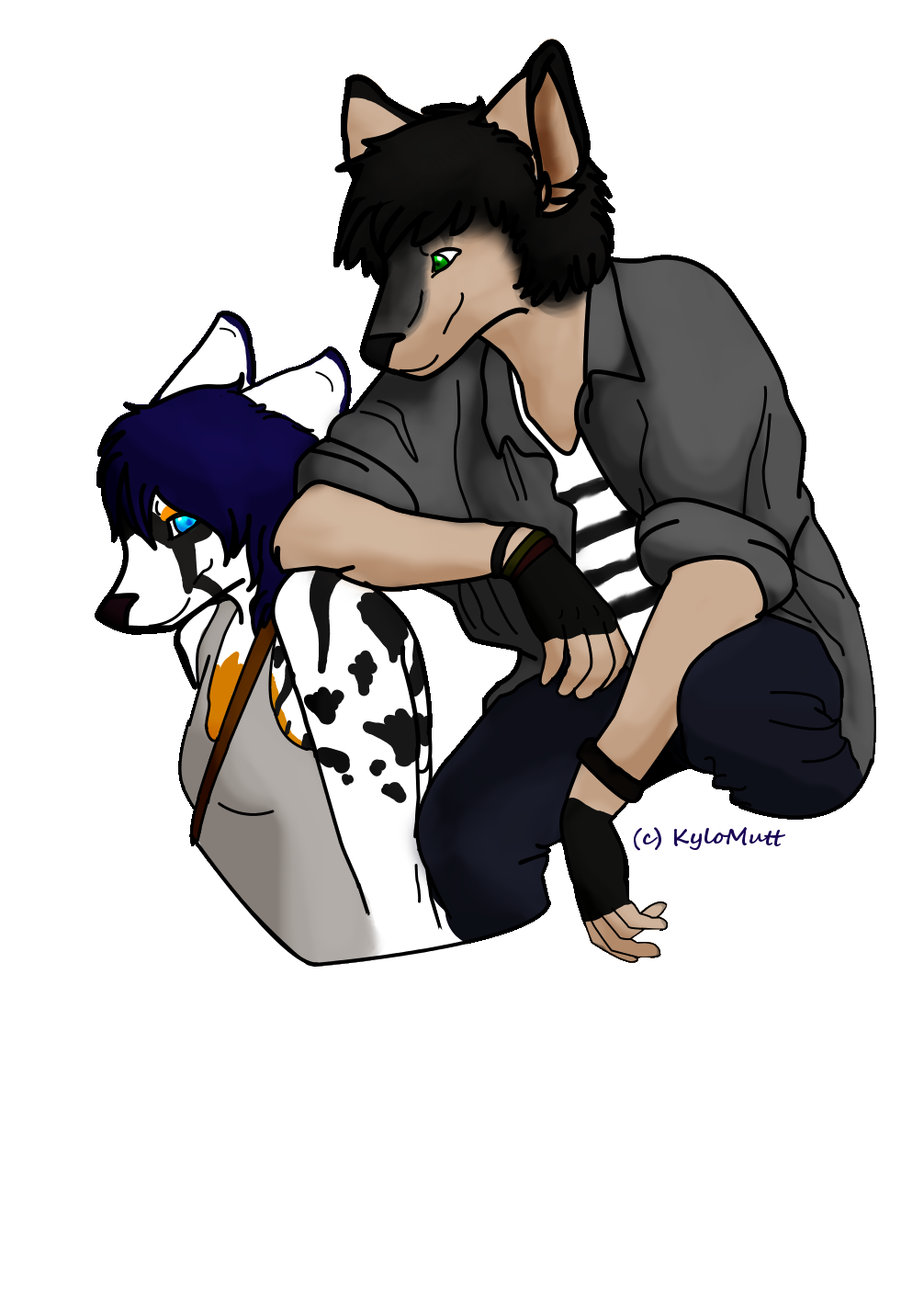 I'll always be your shoulder to lean on by KyloMutt