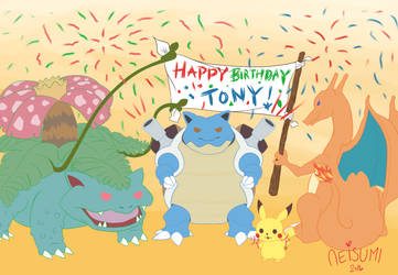 Happy Birthday 2016 Pokemon