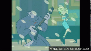 Bridgette sings to Geoff.GIF