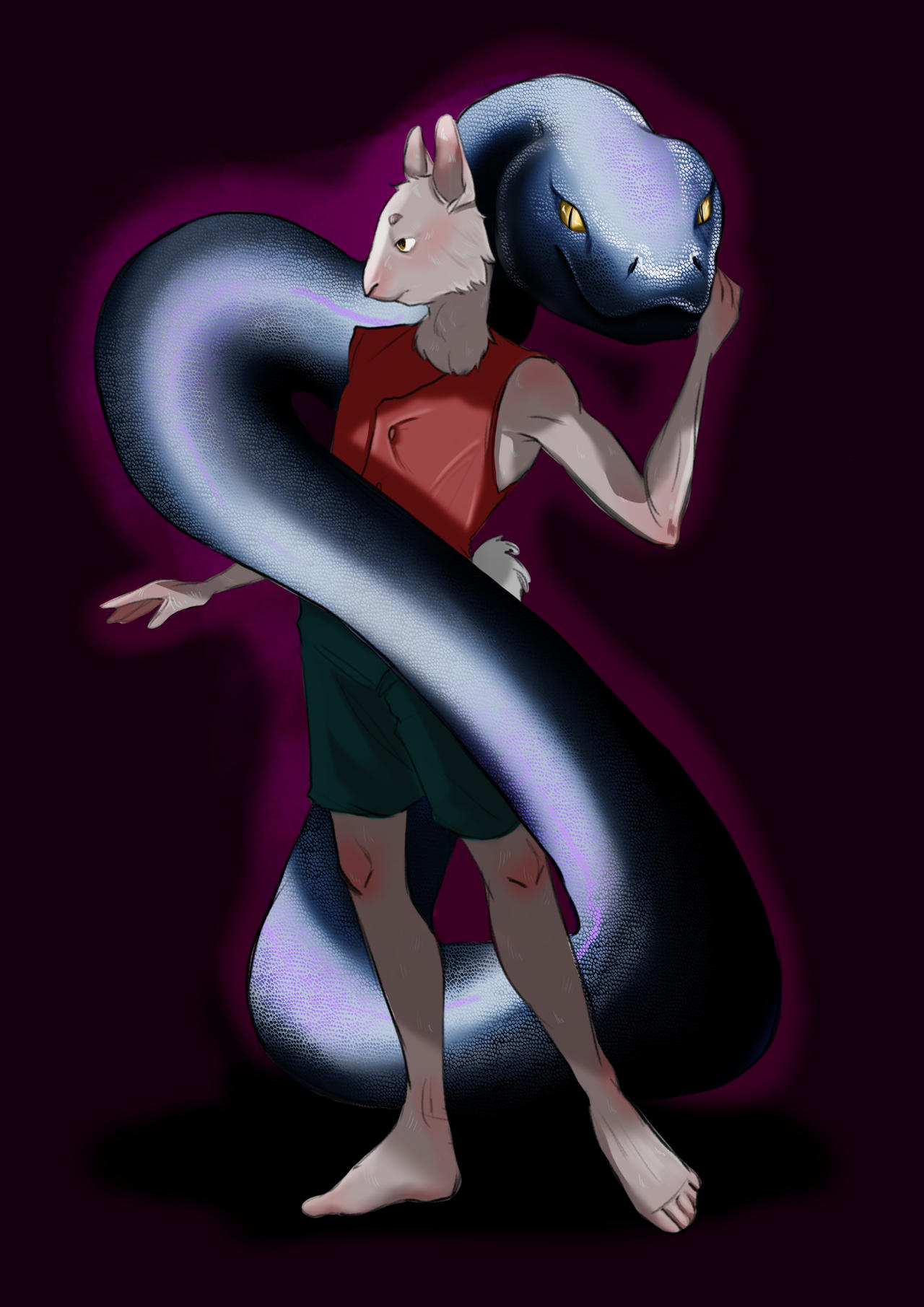 A Rabbit With Sharingon Rabbit and Snake by Pie4Loon on DeviantArt