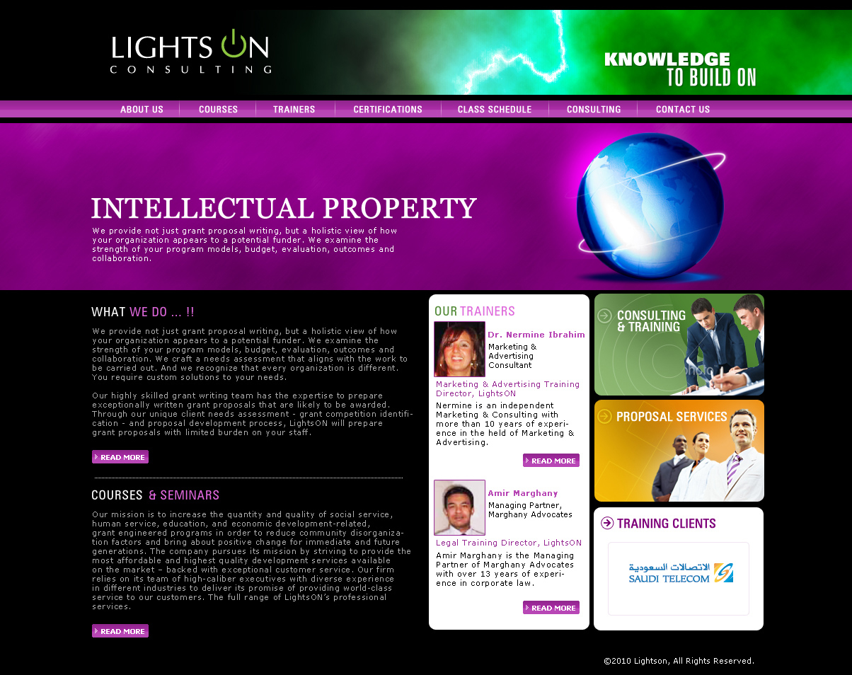 lightson web site 1