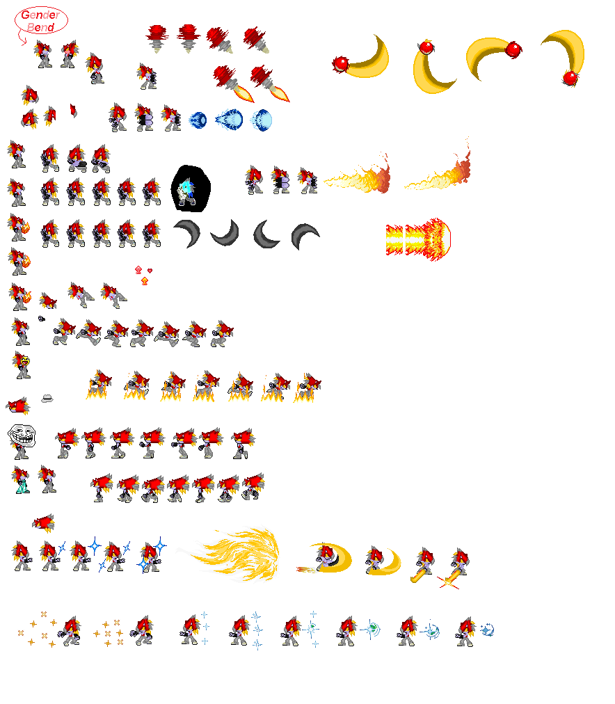 Opus(Hearthace) Sprite Sheet