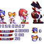 Sonic Astral Sprites