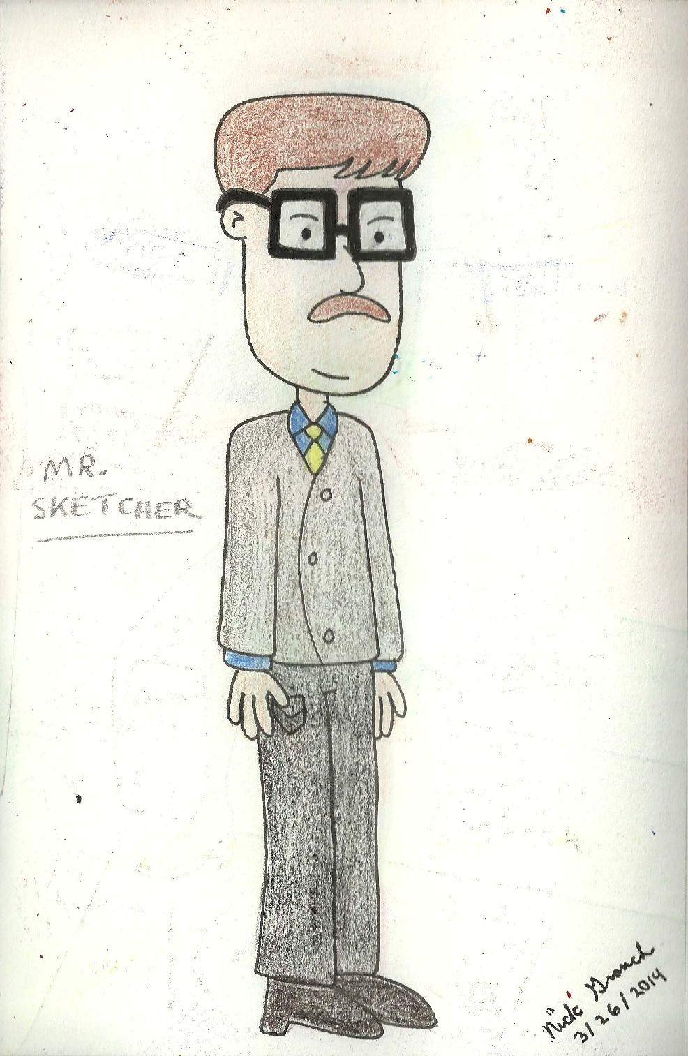 Character #75: Mr. Sketcher