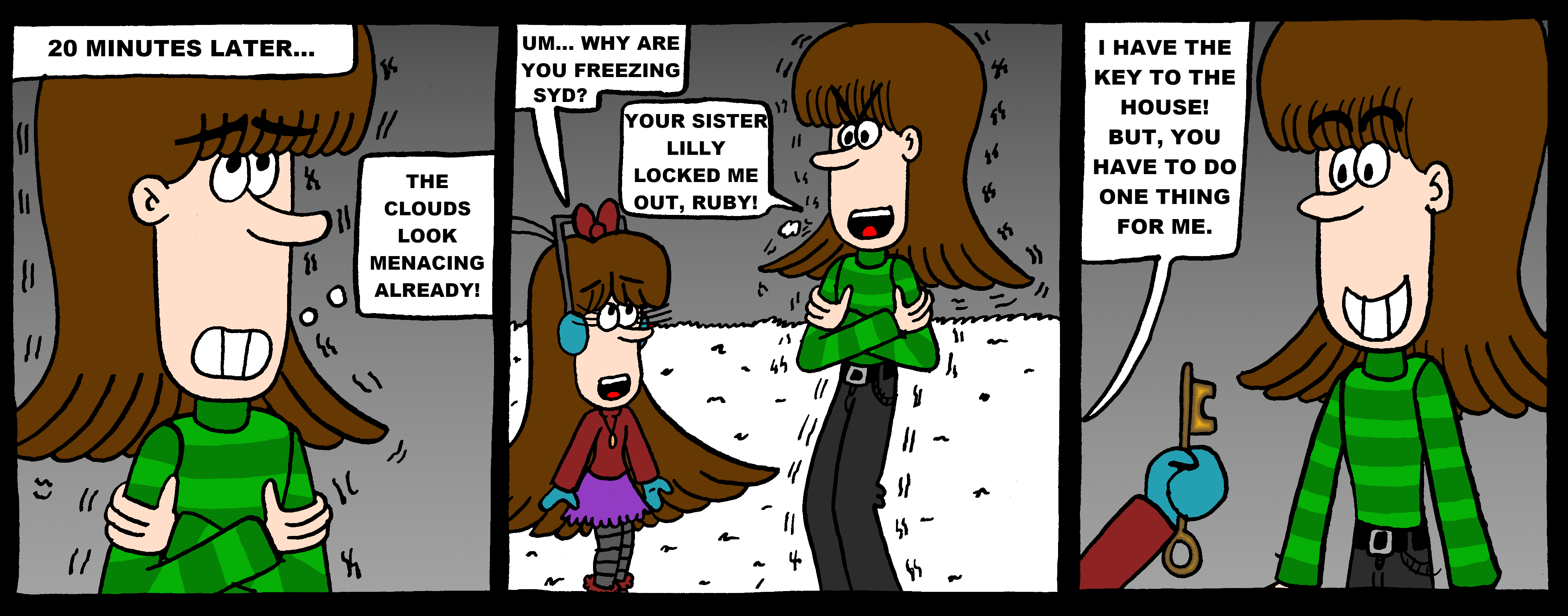 Locked Out Freezing (January 13, 2022) by gretzelboy89 on DeviantArt Locked Out Freezing (January 13, 2022) by gretzelboy89 on DeviantArt