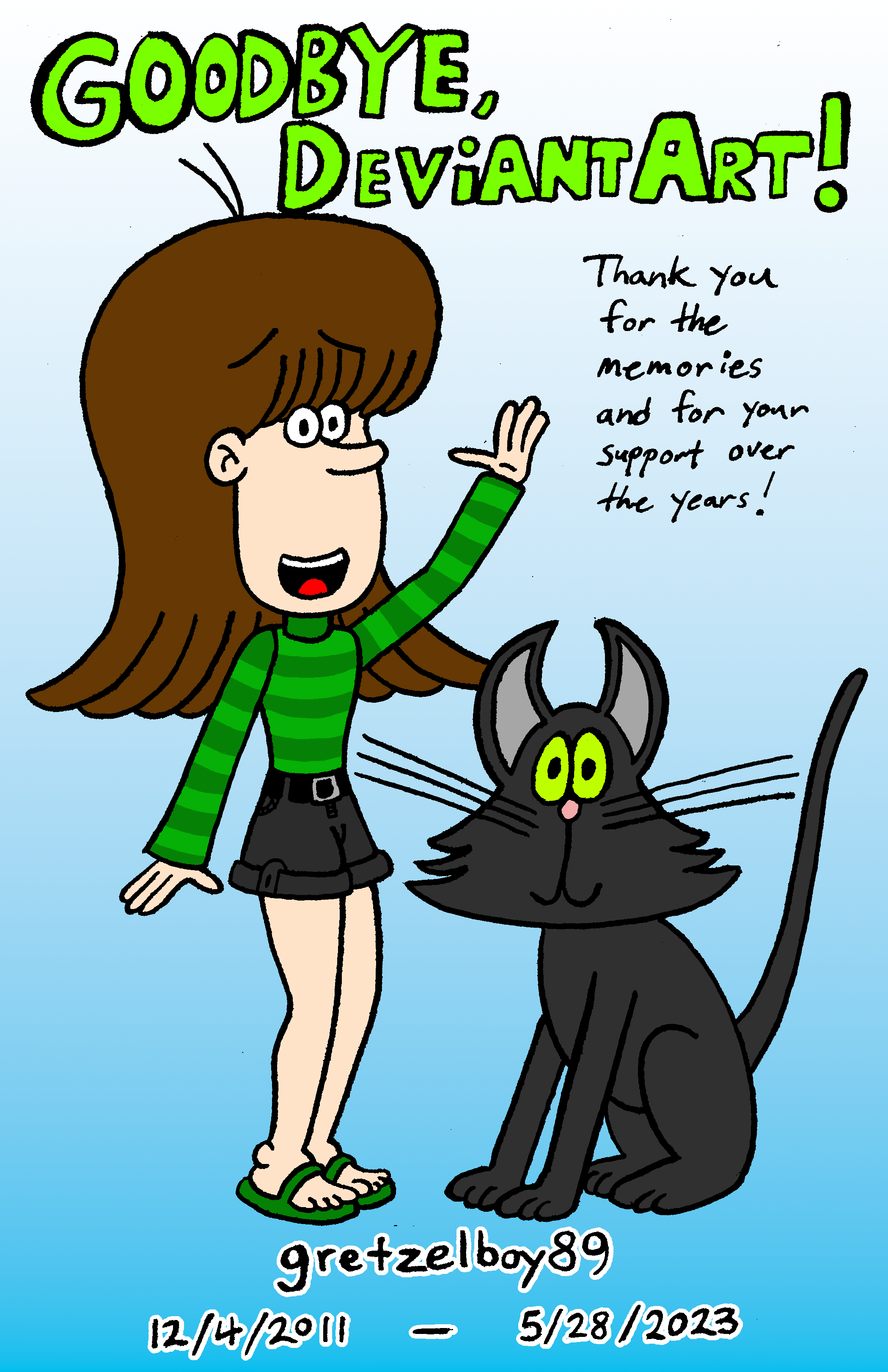 Goodbye Deviantart Goodbye, DeviantArt! by gretzelboy89 on DeviantArt