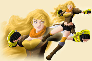 RWBY's Yang(Yellow)