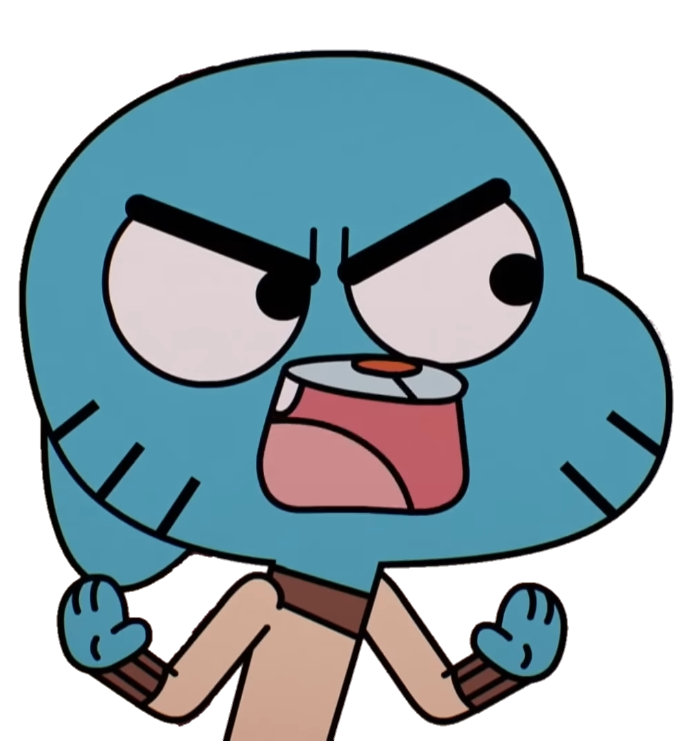 Gumball mad render by JakeYT2009 on DeviantArt