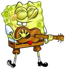 Spongebob playing guitar render by JakeYT2009 on DeviantArt