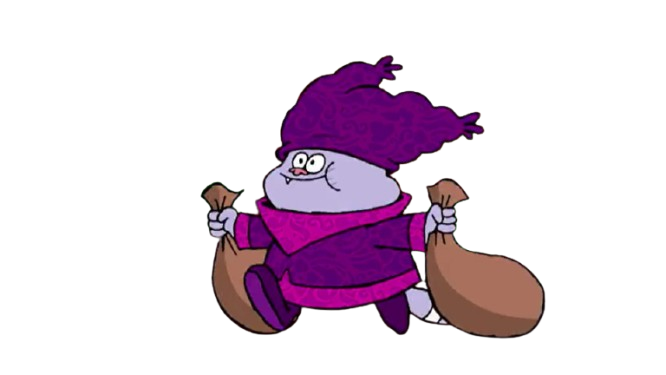 Chowder Rendering Deviantart Chowder with bags render by JakeYT2009 on DeviantArt