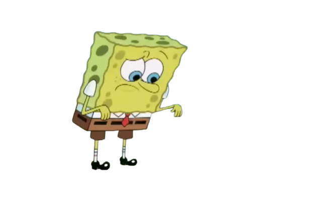 Spongebob looking down render season 7 by JakeYT2009 on DeviantArt