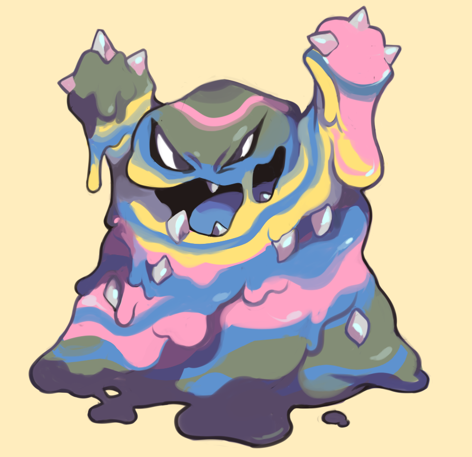 Muk Deviantart alolan muk by Andcetera on DeviantArt