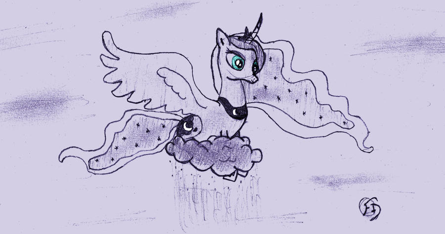 Cloudy Luna by DB-Krk-171
