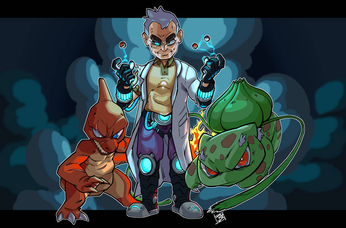 Professor Oak? by Bronksson on DeviantArt