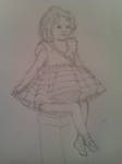 Shirley Temple Sketch (In-progress)