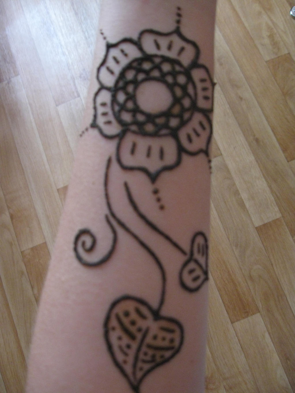 Henna flower