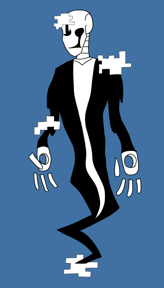 Corrupted Gaster/ Void Gaster by Lizzymun on DeviantArt