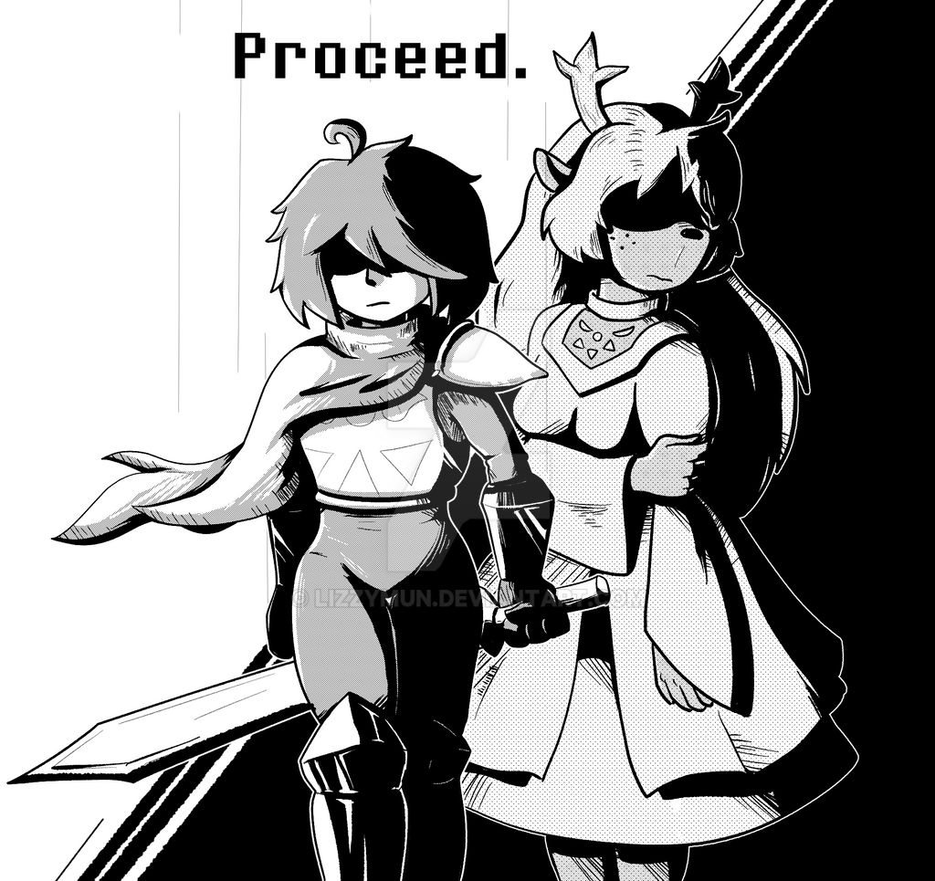 Proceed Delta Rune Deltarune - Proceed by Lizzymun on DeviantArt