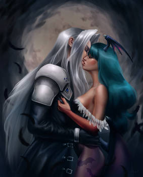 Morrigan and Sephiroth