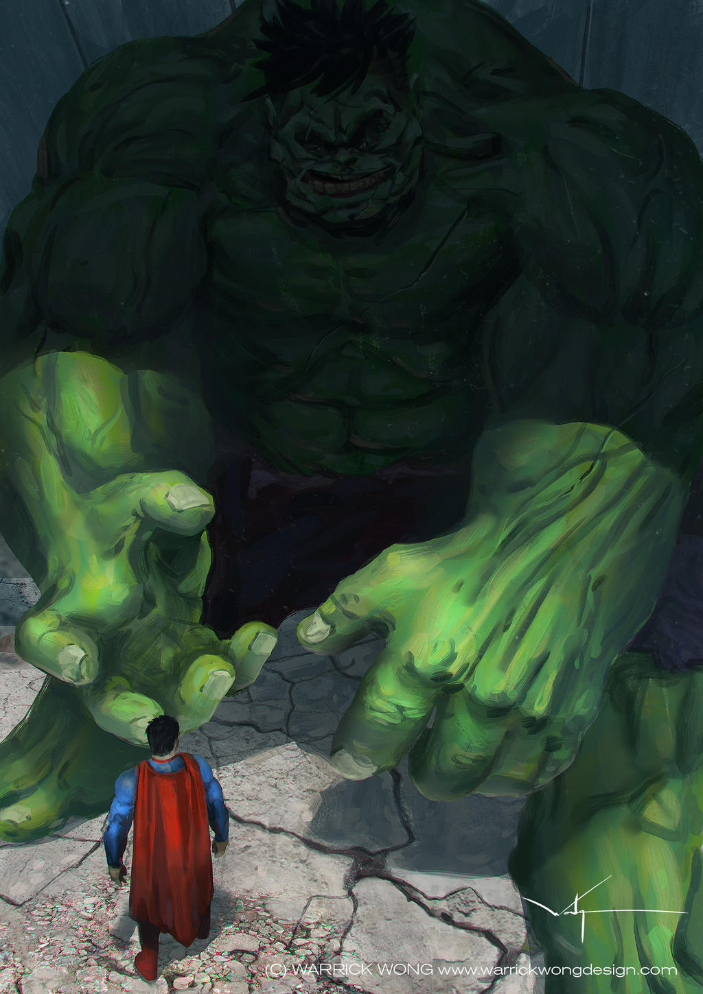 Superman VS The Hulk