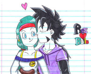 Rez and  Bulla kiss