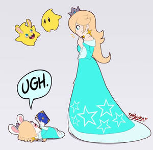 Rabbid Rosalina meets Rosalina 