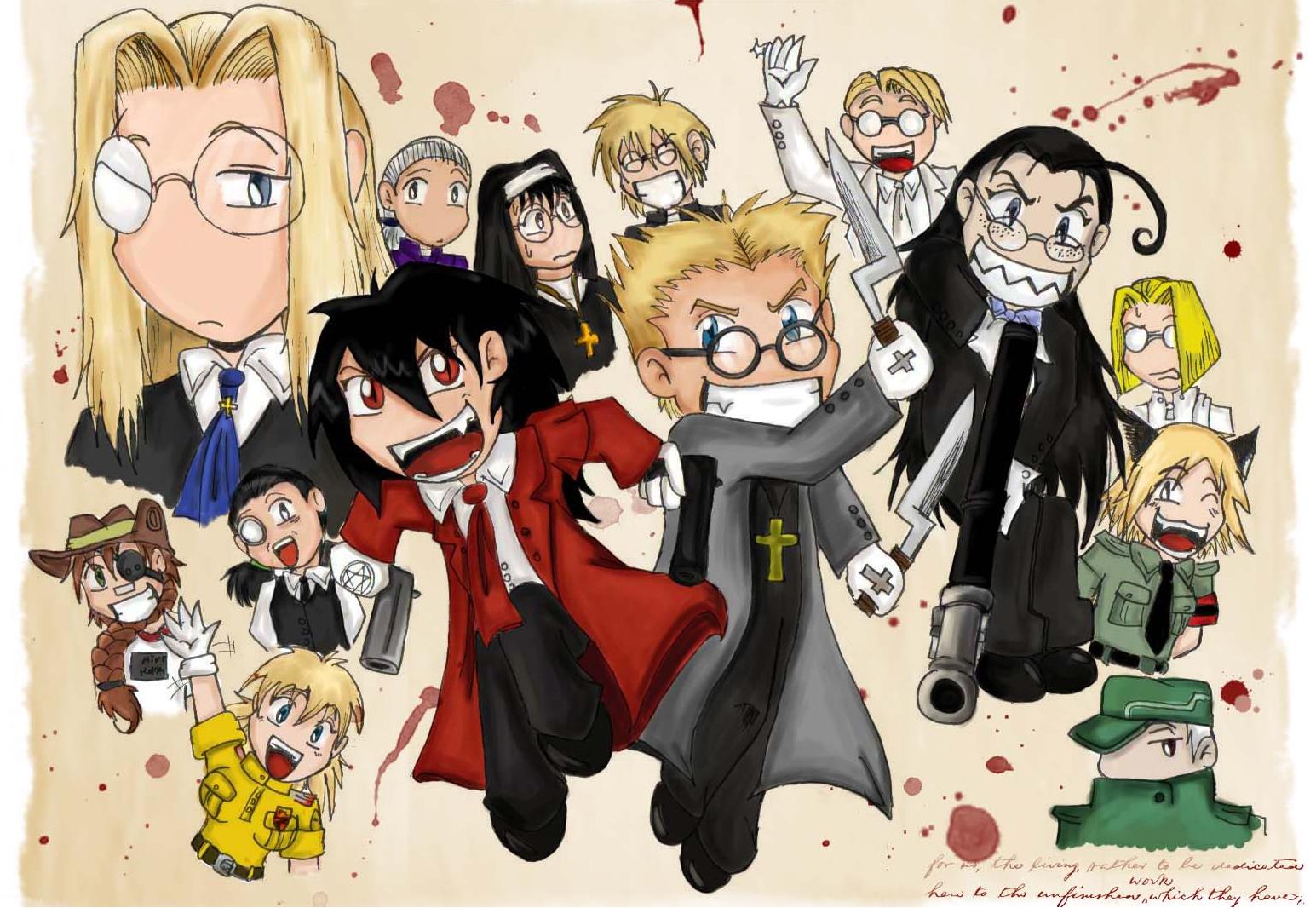 old, spatter Hellsing photo