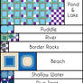 B-W Water Tiles
